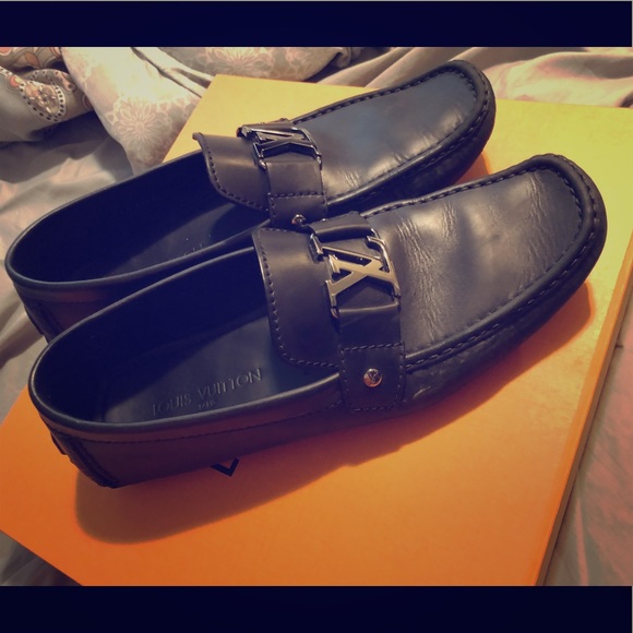 Louis Vuitton | Shoes | Louis Vuitton Black Slippers Size 2 | Poshmark